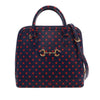 Gucci Small Calfskin Polka Dot Horsebit 1955 Top Handle Satchel Secondhand
