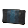 Secondhand Bottega Veneta Tricolor Nappa Intrecciato Multifunction Clutch