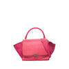 Celine Medium Calfskin and Suede Trapeze Satchel Secondhand