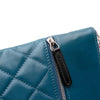 Chanel CC Quilted Lambskin Multi Zip Clutch Secondhand
