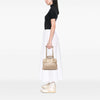 Chanel Small Quilted Calfskin In The Mix Satchel Secondhand