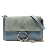 Chloé Small Suede and Calfskin Faye Crossbody Secondhand