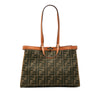 Fendi Zucca Embroidered Canvas Peekaboo X Tote Secondhand