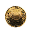 Chanel Gold Plated CC Round Brooch Secondhand
