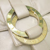 Bvlgari Metallic Calfskin Chandra Flap Crossbody Secondhand
