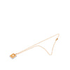 Hermès Small Rose Gold Plated Swift As de Coeur Pendant Necklace Secondhand