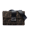Fendi Zucca Canvas Convertible Baguette Pouch Secondhand