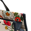 Gucci Medium Canvas Flora Satchel Secondhand