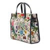 Gucci Medium Canvas Flora Satchel Secondhand