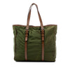 Prada Leather Trimmed Tessuto Tote Secondhand