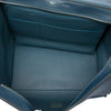 Celine Large Drummed Calfskin and Suede Trapeze Satchel Secondhand