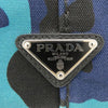 Prada Small Canvas Canapa Logo Camouflage Tote Secondhand