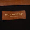 Burberry Medium Mega Check Canvas Bloomsbury Saddle Satchel Secondhand