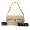 Chanel CC Diamond Quilted Caviar Shoulder Bag Secondhand