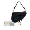 Dior Camouflage Embroidered Canvas Saddle Bag Secondhand