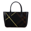 Burberry Superenova Check Wool Tote Secondhand