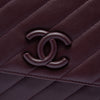 Chanel Diagonal Quilted Lambskin CC Signature Flap Secondhand