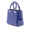 Secondhand Dior Medium Patent Cannage Lady Dior