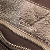 Chloé Canvas Metallic Logo Boston Bag Secondhand