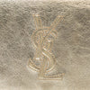 Saint Laurent Crinkled Metallic Calfskin Belle de Jour Chain Clutch Secondhand