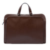 Prada Saffiano Cuir Travel Front Zip Pocket Briefcase Secondhand