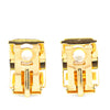 Hermès Enamel Cloisonne Clip On Earrings Secondhand
