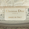 Secondhand Dior Small D-Lace Embroidery Book Tote