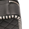 Chanel Small Caviar Striped CC Filigree Vanity Case Secondhand