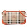 Burberry Haymarket Check Coated Canvas Peyton Crossbody Secondhand