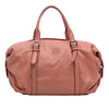 LOEWE Embossed Leather Anagram Boston Bag Secondhand
