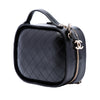 Chanel Small CC Quilted Crumpled Calfskin Vanity Case Secondhand