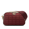 Gucci Small Quilted Mini GG Canvas and GG Supreme Double G Crossbody Secondhand
