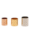 Secondhand Louis Vuitton Brass Nanogram Ring Set