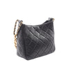 Chanel CC Quilted Lambskin Hobo Secondhand