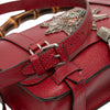 Gucci Leather Bamboo Convertible Top Handle Bag Secondhand