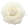 Chanel Canvas Camellia Brooch Secondhand