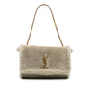 Saint Laurent Medium Shearling Monogram Kate Reversible Shoulder Bag Secondhand