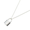 Secondhand Louis Vuitton Sterling Silver Lockit Pendant Necklace