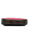 Secondhand Louis Vuitton Monogram Giraffe Christmas Mini Pochette Accessoires