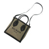 Balmain Canvas B Army 24 Shopping Satchel Secondhand