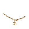 Chanel Gold Plated Enamel Coco Heart Star Pendant Necklace Secondhand