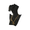 Chanel Gold Plated Enamel Coco Heart Star Pendant Necklace Secondhand