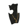 Chanel Gold Plated Enamel Coco Heart Star Pendant Necklace Secondhand