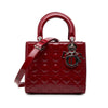 Dior Medium Patent Cannage Lady Dior Secondhand