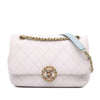 Chanel CC Quilted Calfskin Single Flap Secondhand