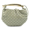 Bottega Veneta Baby Lambskin Intrecciato Sardine Secondhand