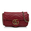 Gucci Mini GG Marmont Matelasse Leather Flap Crossbody Secondhand