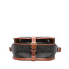 Celine Medium Triomphe Coated Canvas Folco Crossbody Secondhand