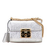 Gucci Small Metallic Leather Padlock Crossbody Secondhand