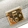 Gucci Small Metallic Leather Padlock Crossbody Secondhand